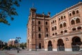 Outdoor view of Bullring of Las Ventas in Madrid Royalty Free Stock Photo