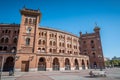 Outdoor view of Bullring of Las Ventas in Madrid Royalty Free Stock Photo