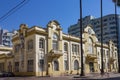 Outdoor view of the Customs building now Receita Federal in downtown Porto Alegre, Brazil