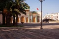 Outdoor view of the Dar al-Makhzen royal palace of the king of Morocco, Fes city