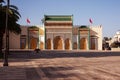 Outdoor view of the Dar al-Makhzen royal palace of the king of Morocco, Fes city