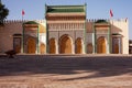 Outdoor view of the Dar al-Makhzen royal palace of the king of Morocco, Fes city