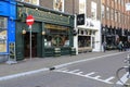 Outdoor view of the Irish Pub in The Hague Royalty Free Stock Photo