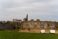 Outdoor view of the Trim Castle in County Meath in Ireland