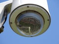 Outdoor web cam for security. Royalty Free Stock Photo