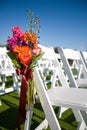 Outdoor Wedding Aisle Royalty Free Stock Photo