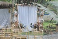 Outdoor wedding