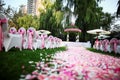 Outdoor wedding Scene