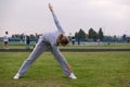 Outdoor workout Royalty Free Stock Photo