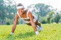 Outdoor workout Royalty Free Stock Photo