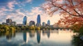 outdoors austin lady bird lake Royalty Free Stock Photo