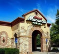 Outdoors building shot of Romano`s Macaroni Grill restaurant in Georgia