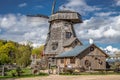 Ancient wooden windmill