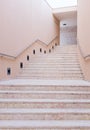 Outdoors staircase marble steps Royalty Free Stock Photo