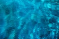 Smimming pool blue water texture Royalty Free Stock Photo