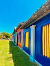 Outeiro das brisas beach in Bahia (Brazil), colourful houses - photo taken in 17-12-22
