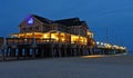 Outer Banks Fishing Pier Royalty Free Stock Photo