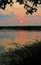 Outer Banks Sunset Royalty Free Stock Photo