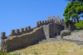 Outer Castle wall in Nafpaktos, Greece Royalty Free Stock Photo