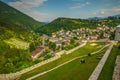 July 09, 2016: Outer complex of the fortress of Travnik, Bosnia and Herzegovina Royalty Free Stock Photo