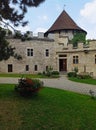 outer courtyard of Smolenice Castle, Slovakia