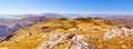 Outer Hebrides seen from the top of the mountain on Isle of Skye Royalty Free Stock Photo