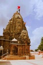 Outer view of Hatkeshwar Mahadev, 17th century temple, the family deity of Nagar Brahmins. Vadnagar, Gujarat