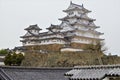 Himeji Castle in the city of Himeji, Hyogo Prefecture, Japan Royalty Free Stock Photo