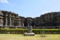 Outer view. Hoysalesvara Temple, Halebid, Karnataka, 12th Century. Shiva temple.