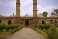 Outer view of Sahar ki masjid. Royalty Free Stock Photo