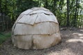 Outer view of Wigwam at Meadowcroft rockshelter