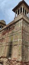 Outer wall of the building of the Tomb of princess Zaib-un-nisa at Lahore Pakistan
