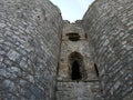 Outer wall of Harlech Castle