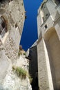 Outer wall of Palace of the Popes Avignon France Royalty Free Stock Photo