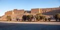 Outer walls of ancient town of Bam Royalty Free Stock Photo