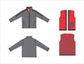 Outerwear VECTOR templates