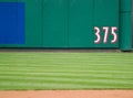 Outfield Dimensions Royalty Free Stock Photo