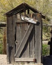 Outhouse Royalty Free Stock Photo