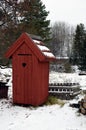 Outhouse Royalty Free Stock Photo