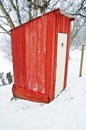 Outhouse Royalty Free Stock Photo