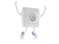 Outlet character jumping