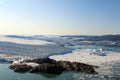 Outlet glacier, North West Greenland
