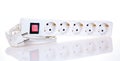 Outlet power strip Royalty Free Stock Photo