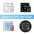 Outlet repair icon