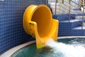 Outlet waterslide