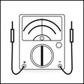 Outline Analog Multimeter