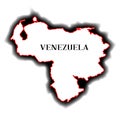 Venezuela Outline Map