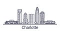 Outline Charlotte banner