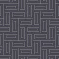 Outline Classic Simple Repetitive Pattern Vector Line Art Abstract Background