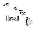 Hawaii Islands In 3D Map
